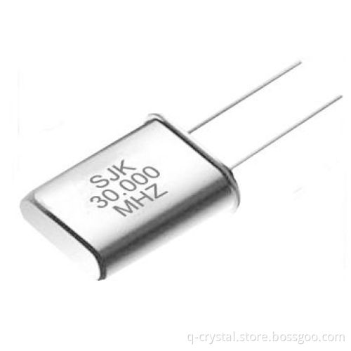 1.843 to 150MHz Quartz Crystal Resonator with 13.46mm Height